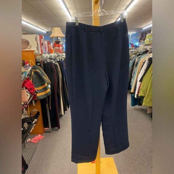 Jones Wear Sz. 10 Navy Slacks - Picture 1 of 3